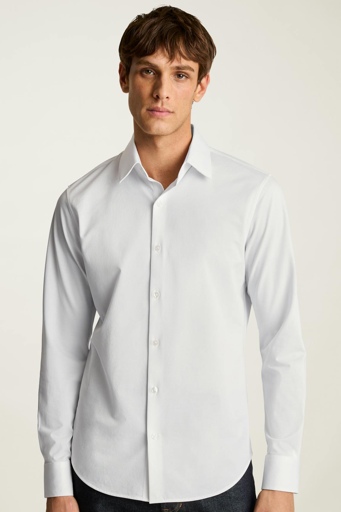 Tech Pique Button Down Shirt