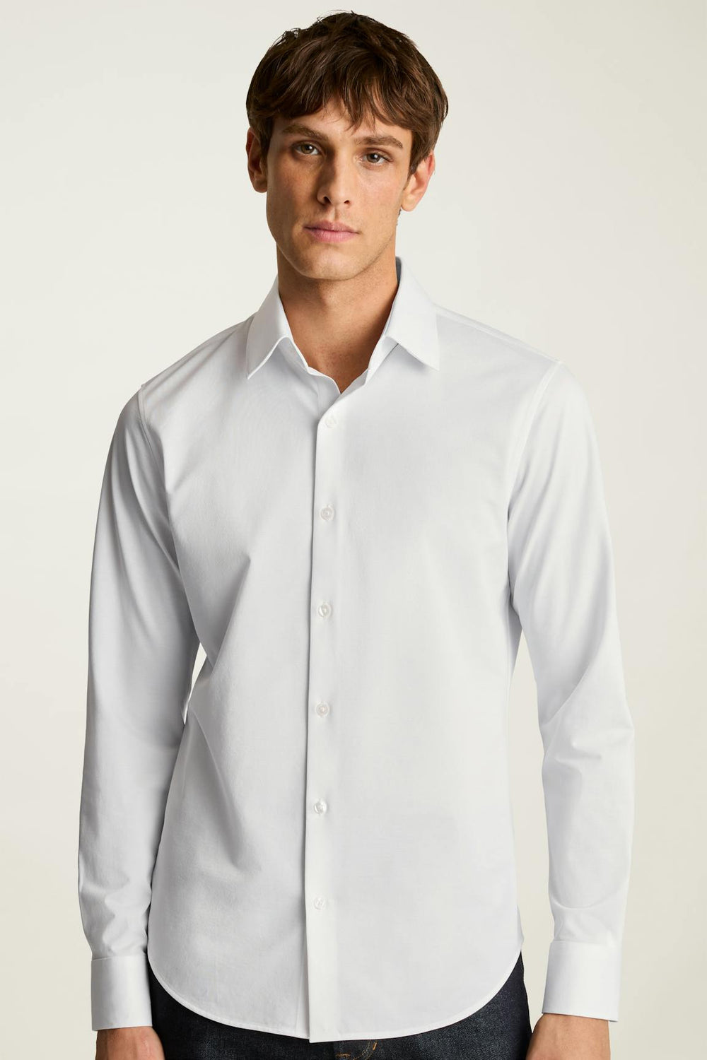 Tech Pique Button Down Shirt