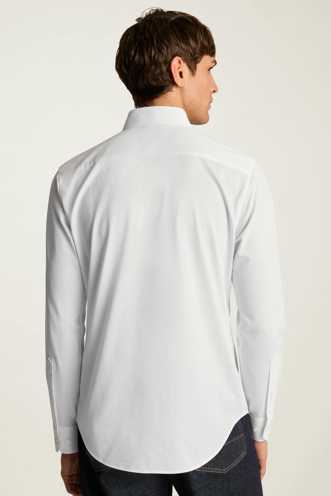 Tech Pique Button Down Shirt