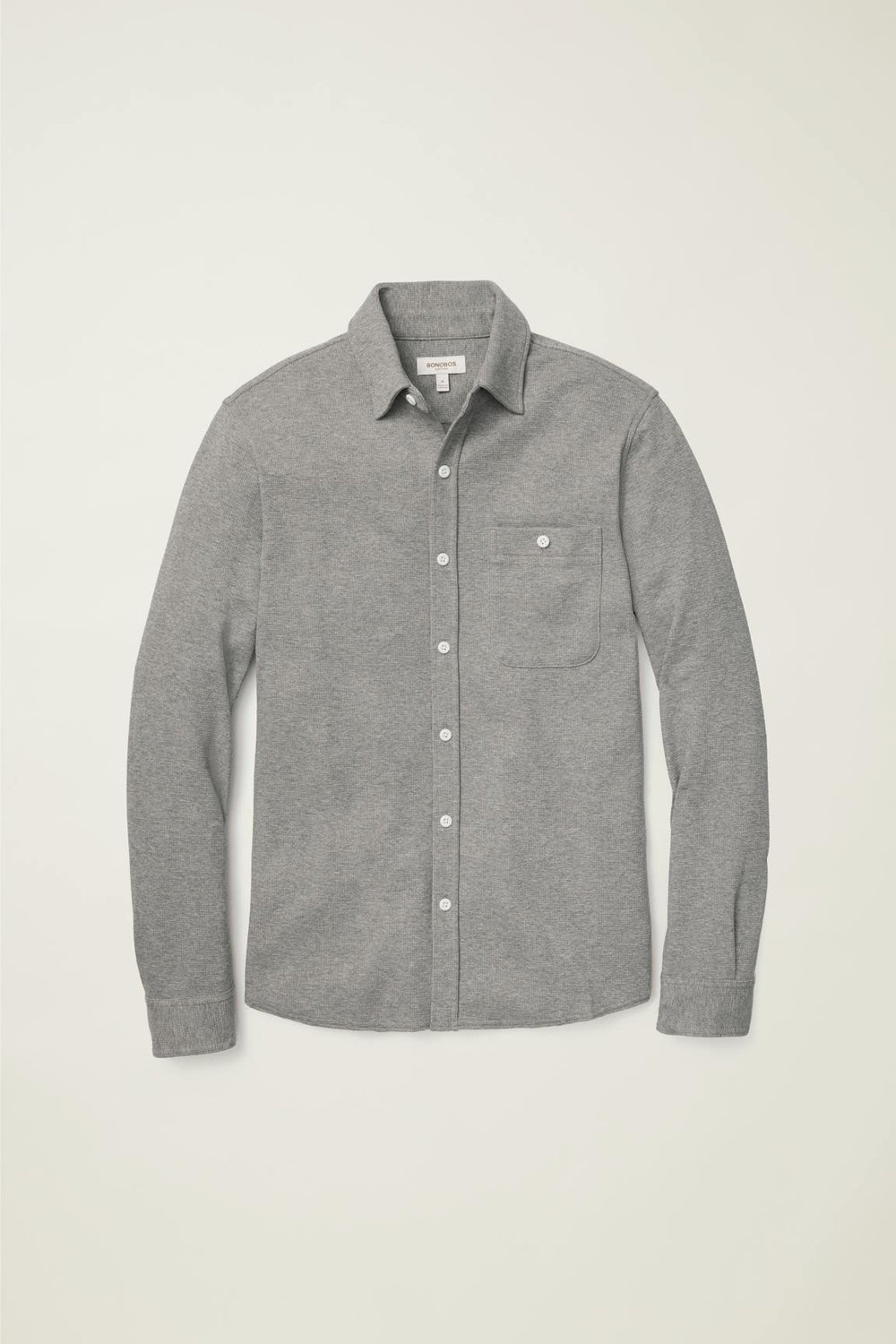 Waffle Button Down Shirt