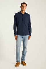 Waffle Button Down Shirt