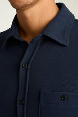 Waffle Button Down Shirt