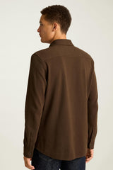 Waffle Button Down Shirt