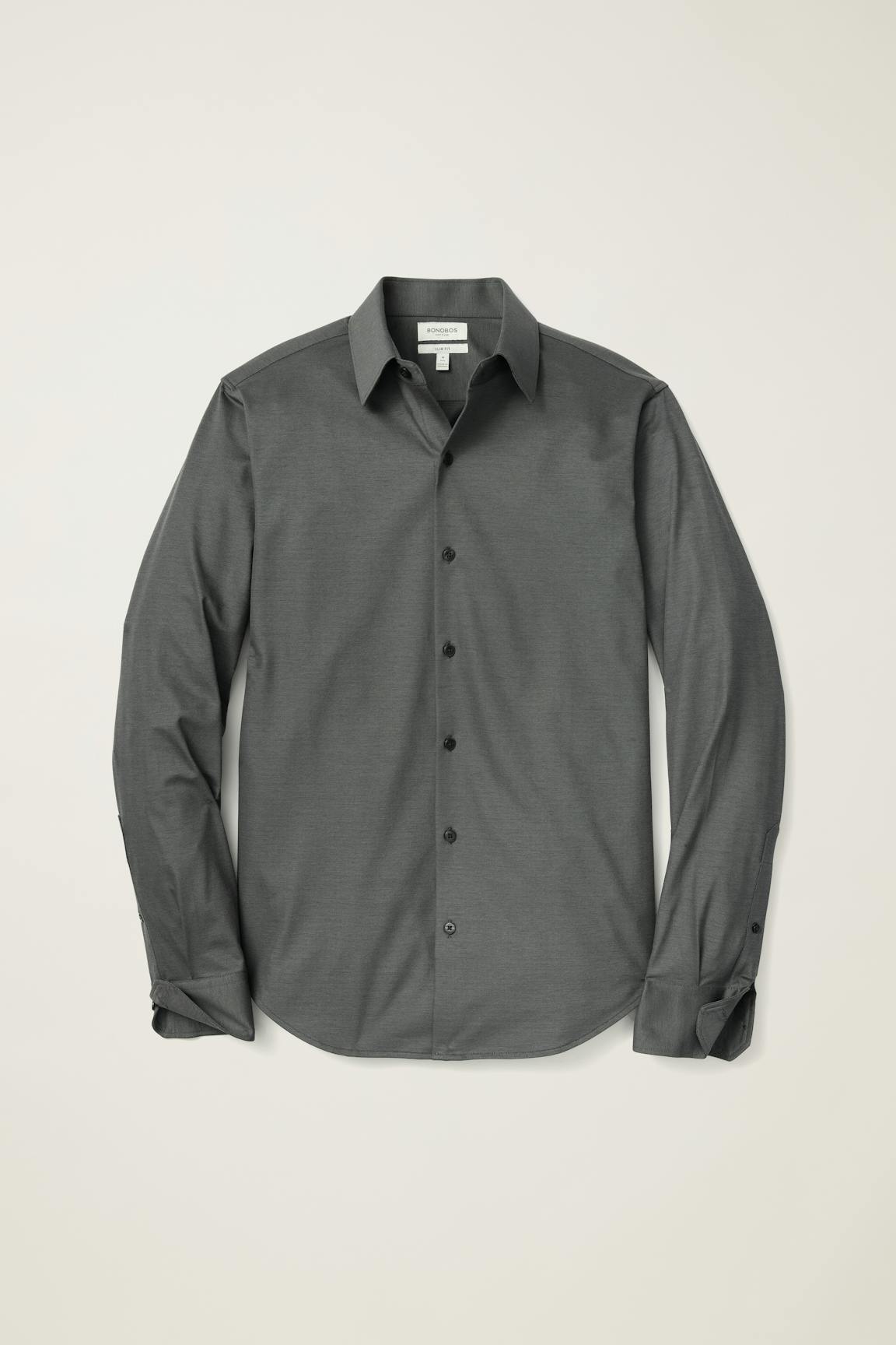 Tech Pique Button Down Shirt