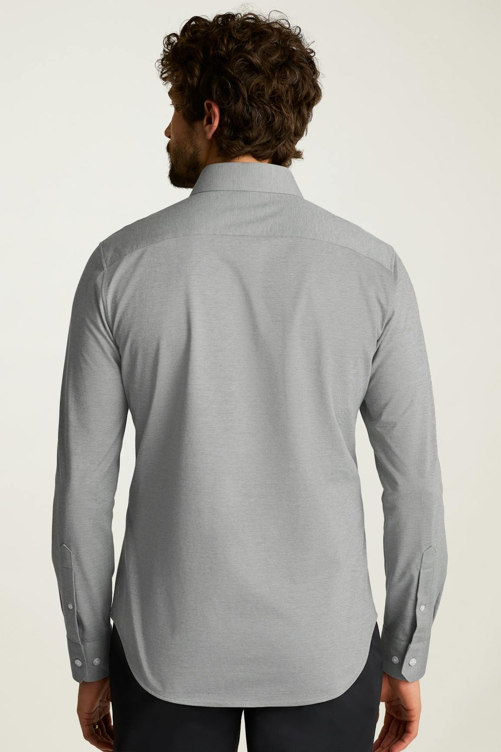 Tech Pique Button Down Shirt