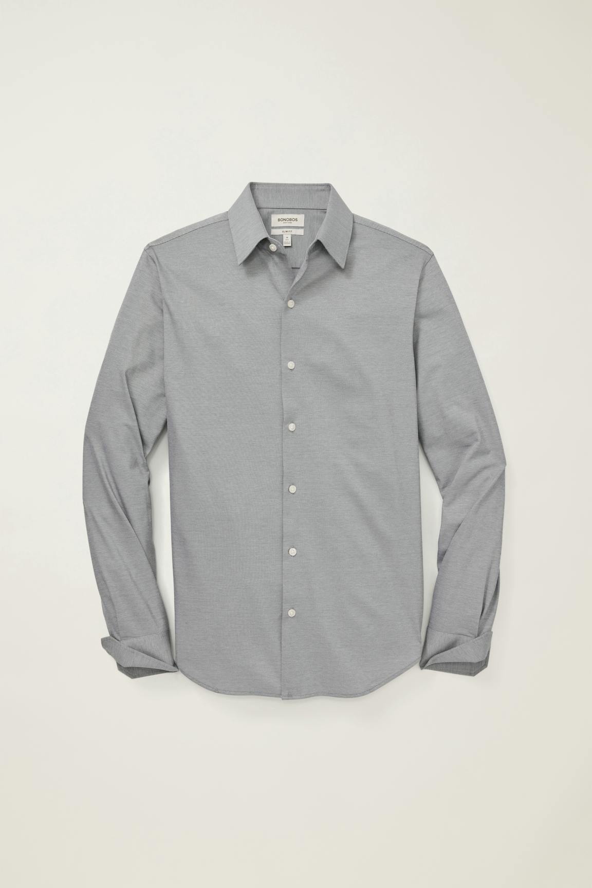 Tech Pique Button Down Shirt