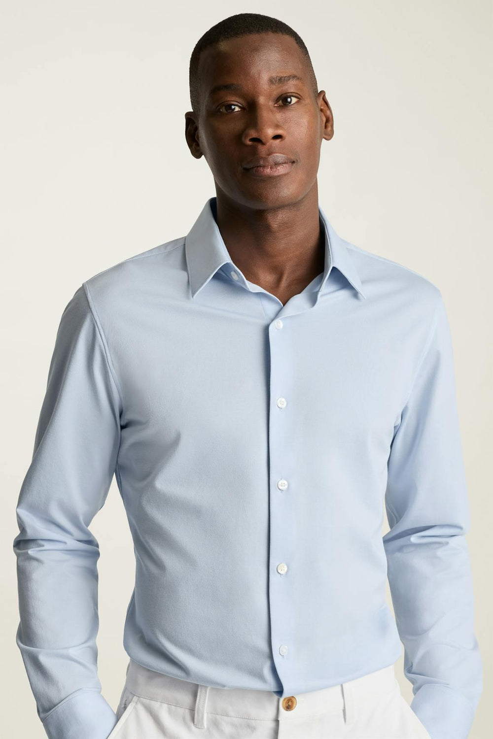 Tech Pique Button Down Shirt