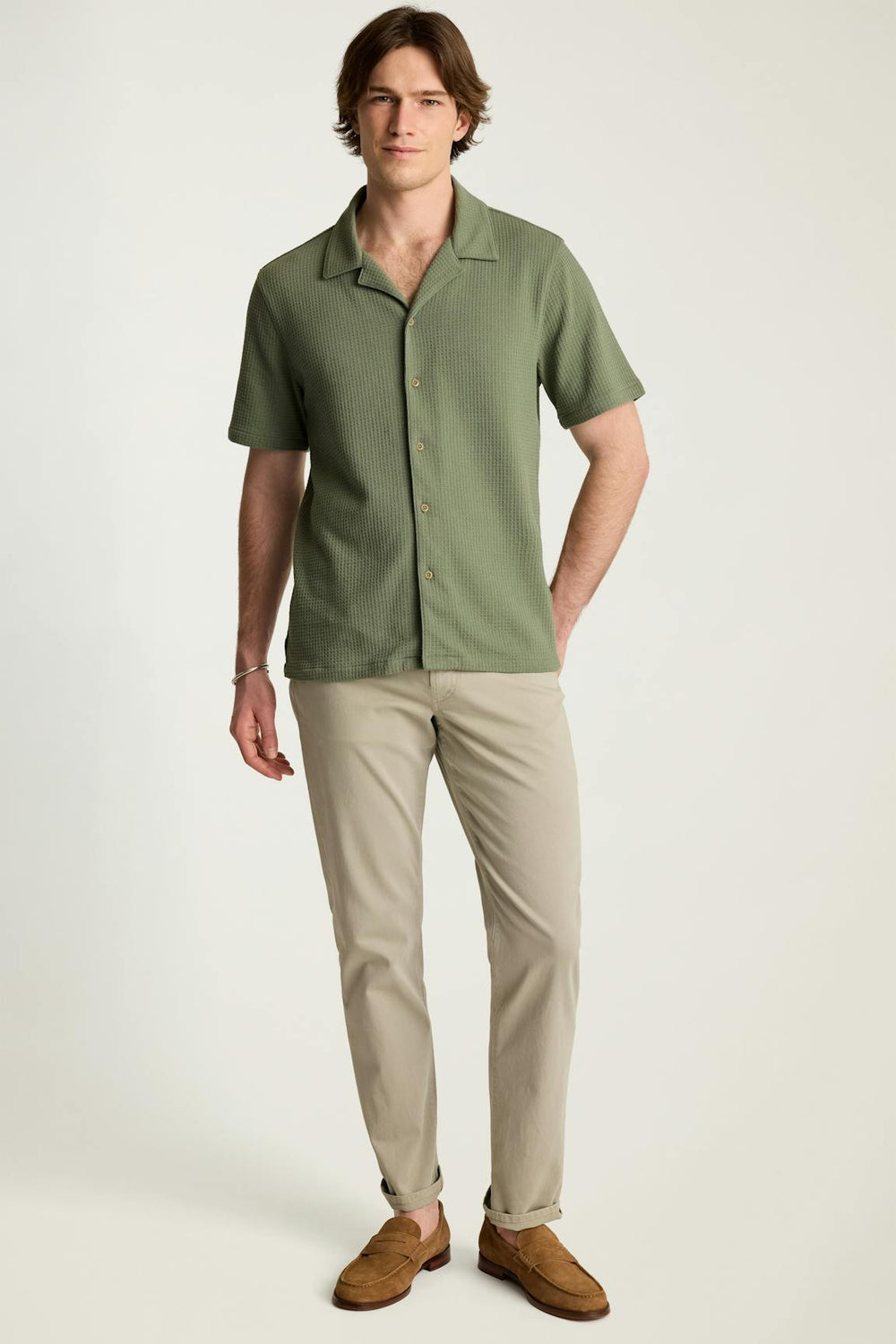 Waffle Cabana Shirt