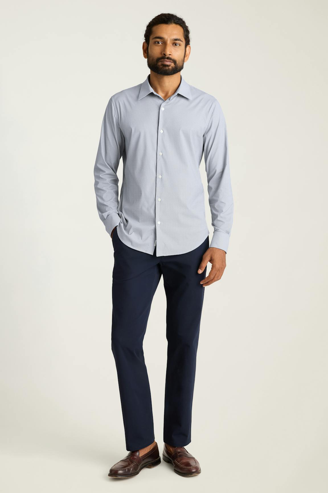 Tech Button Down Shirt
