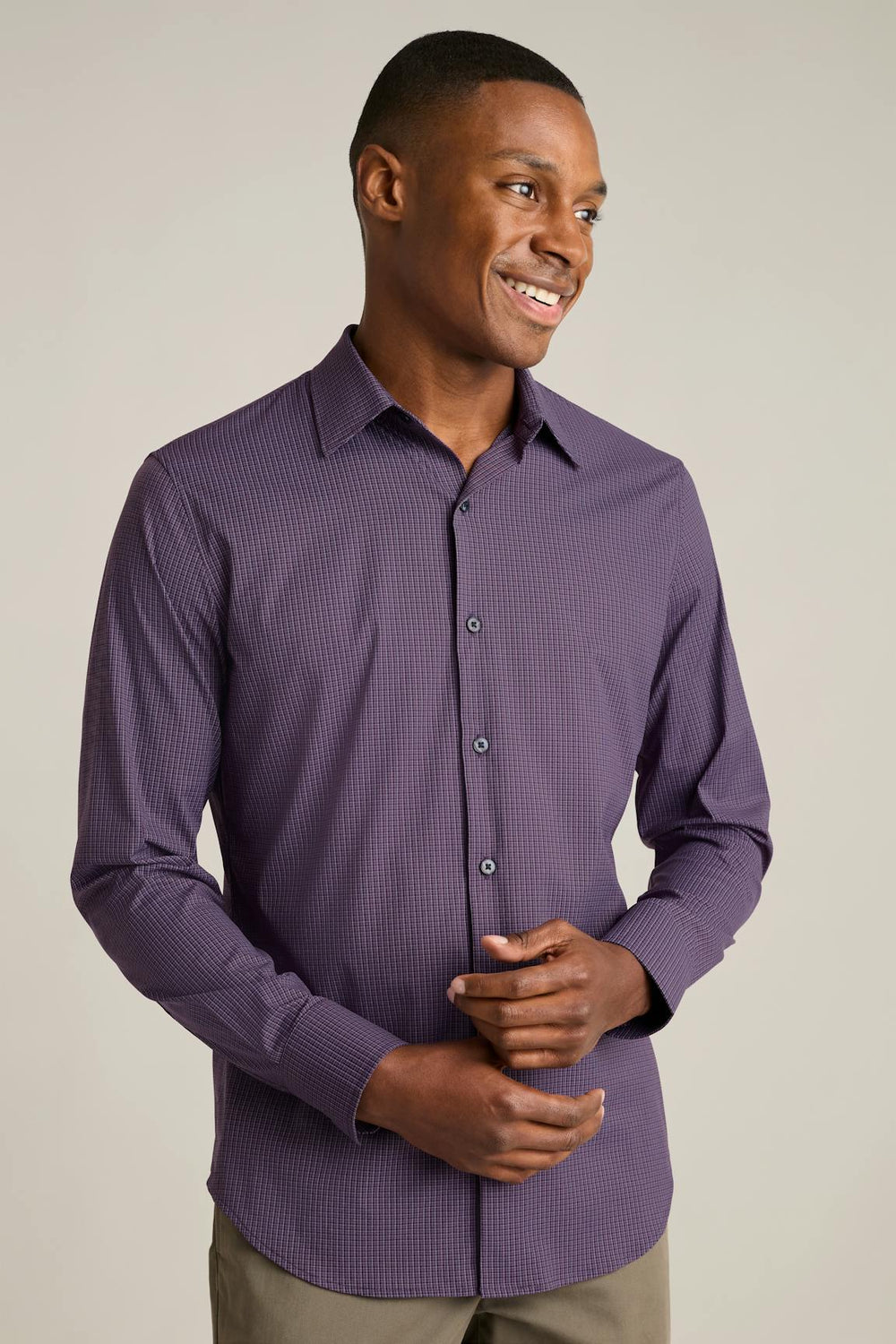 Tech Button Down Shirt