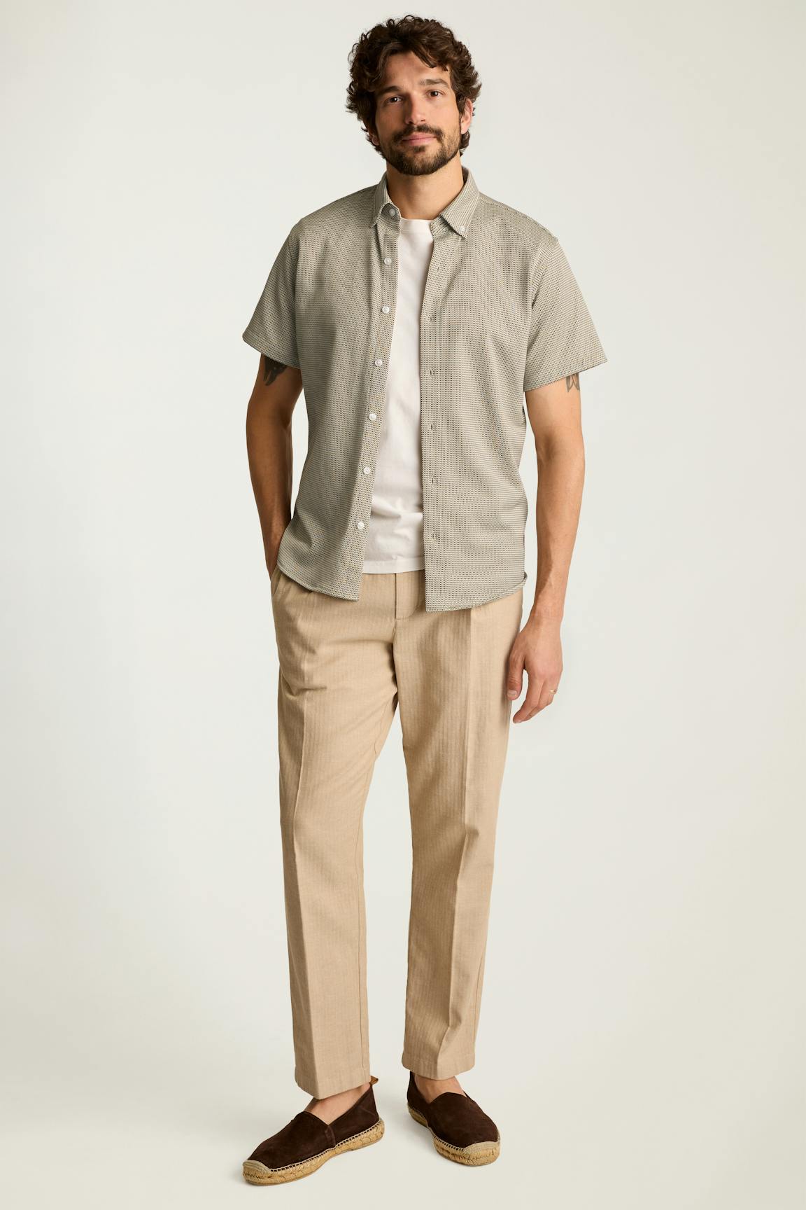 Stretch Pique Shirt