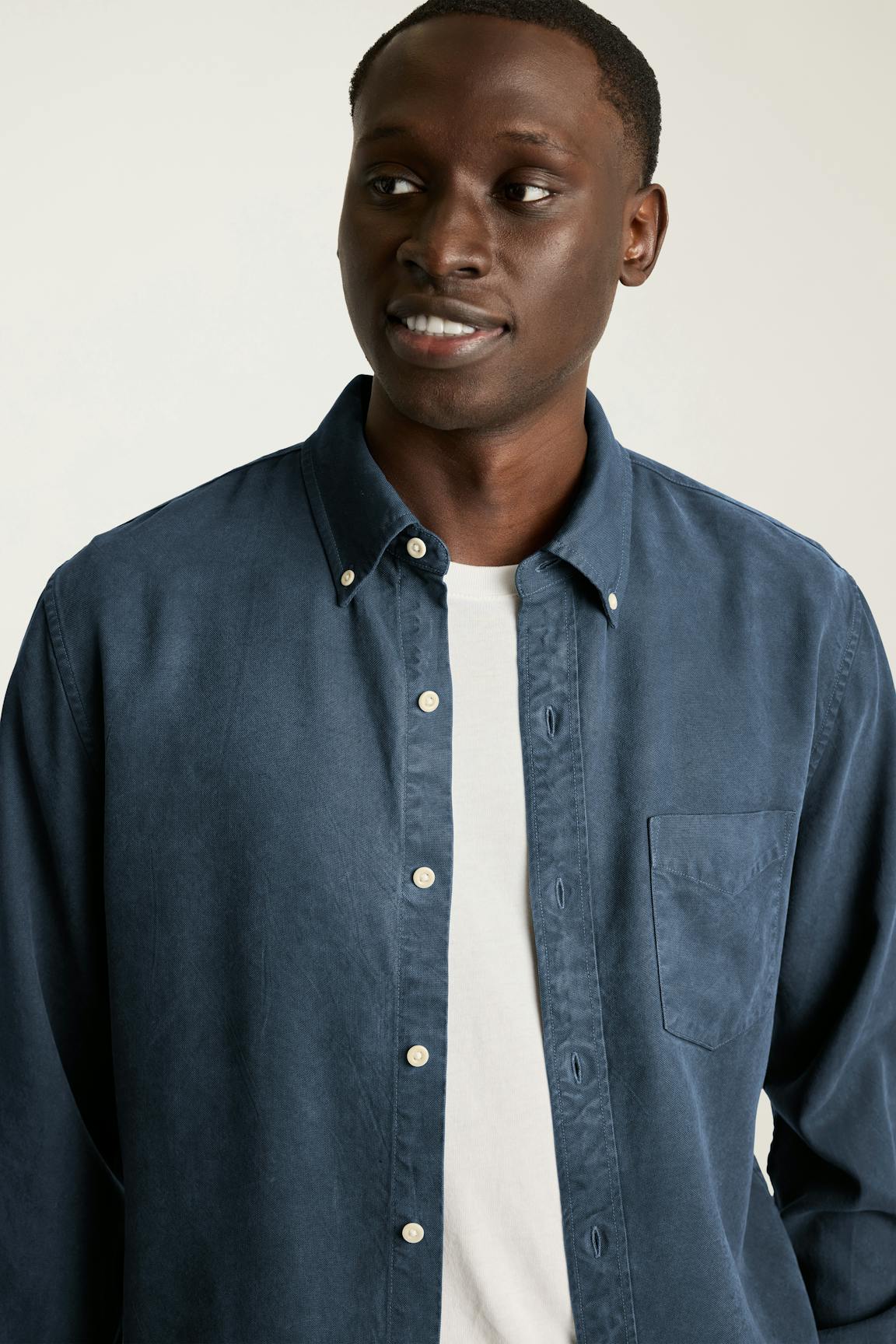 Garment Dyed Tencel Shirt