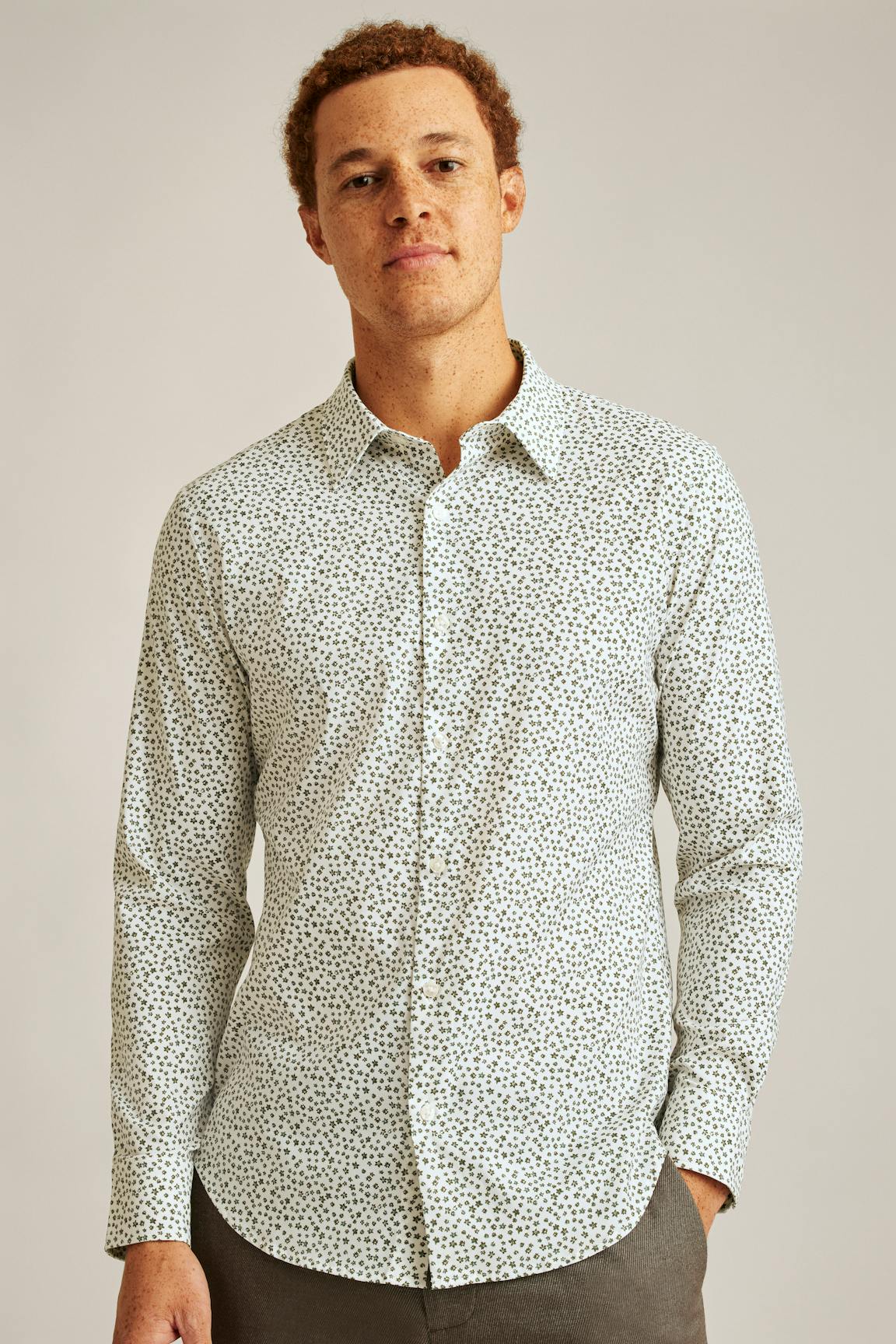 Tech Button Down Shirt