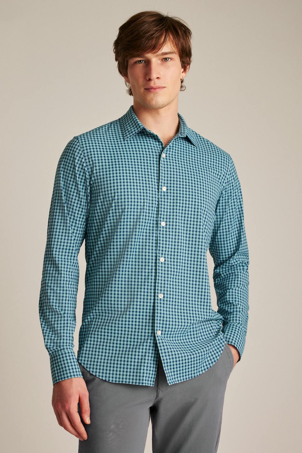 Tech Button Down Shirt