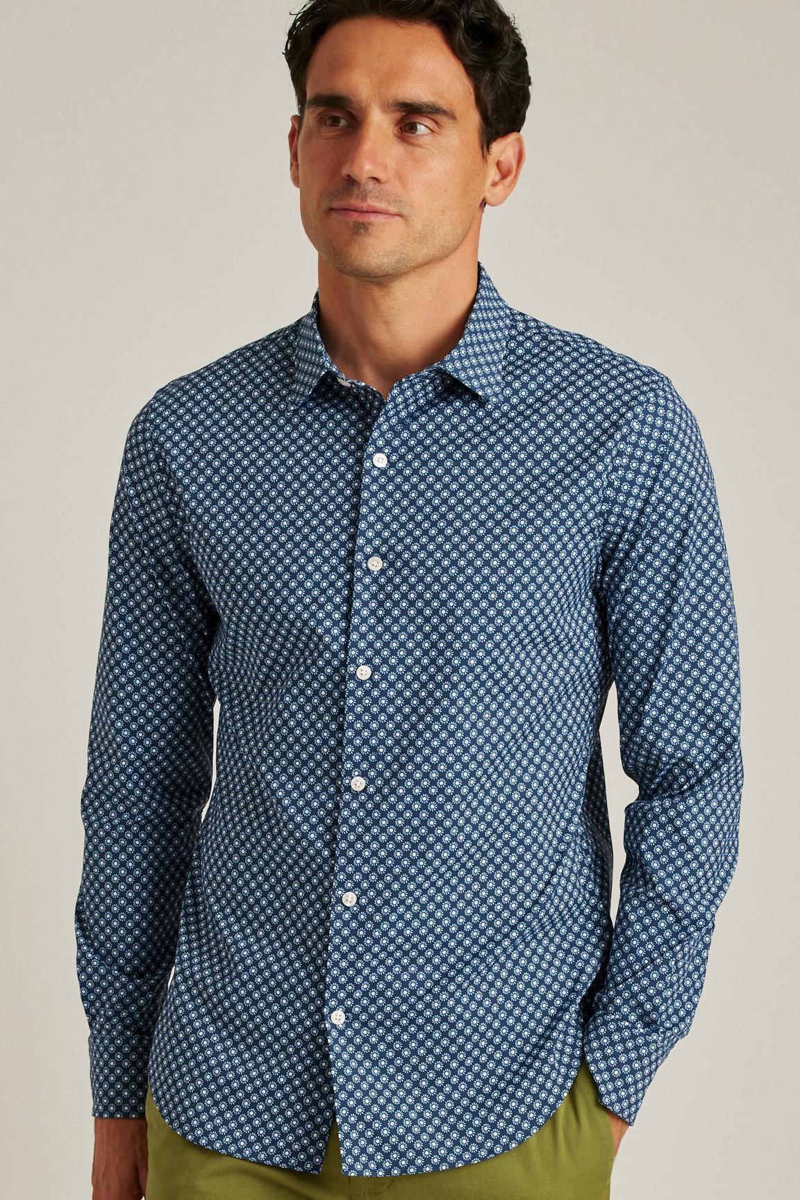 Tech Button Down Shirt
