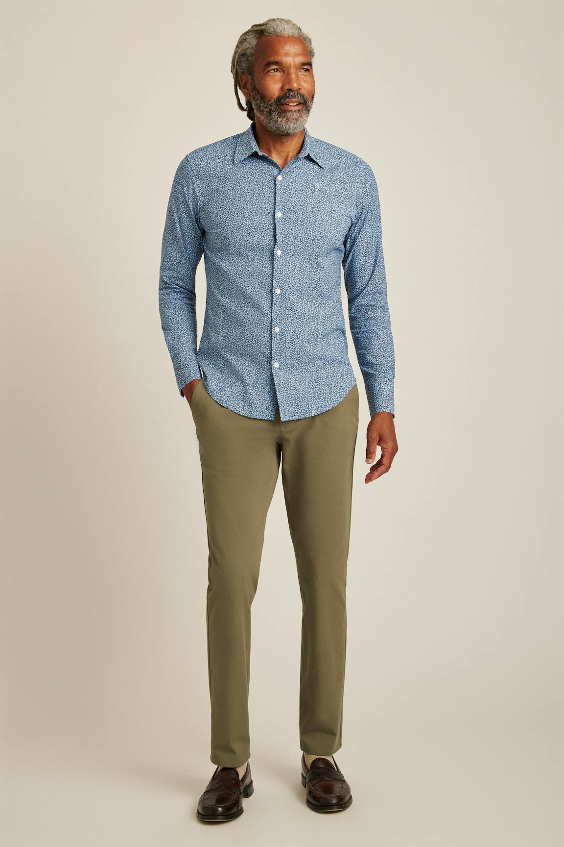 Tech Button Down Shirt