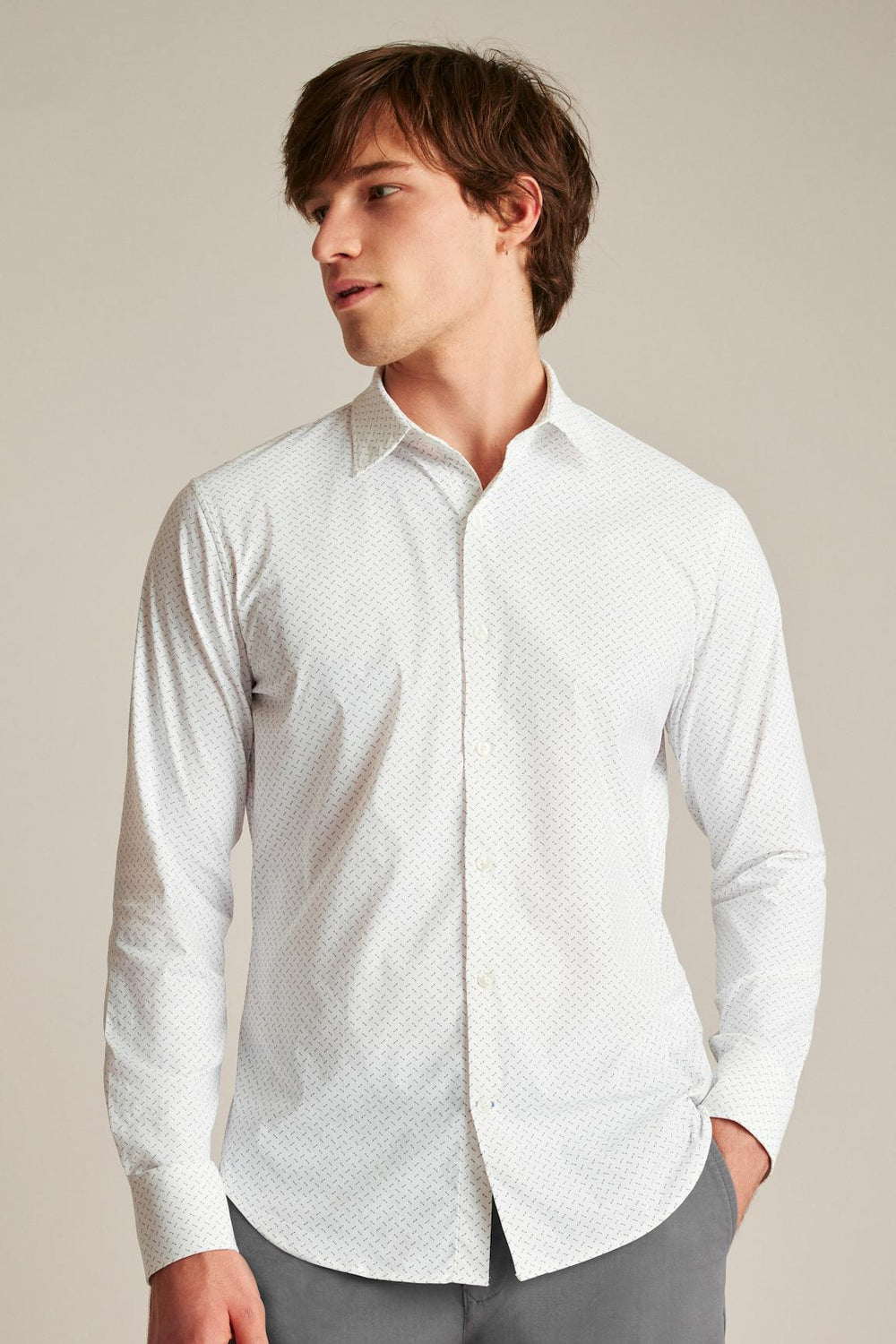 Tech Button Down Shirt