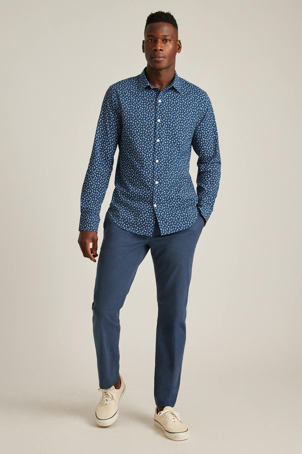 Tech Button Down Shirt