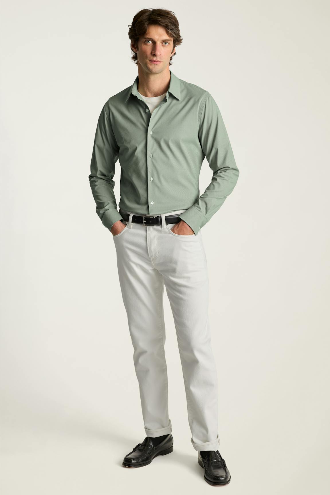 Tech Button Down Shirt
