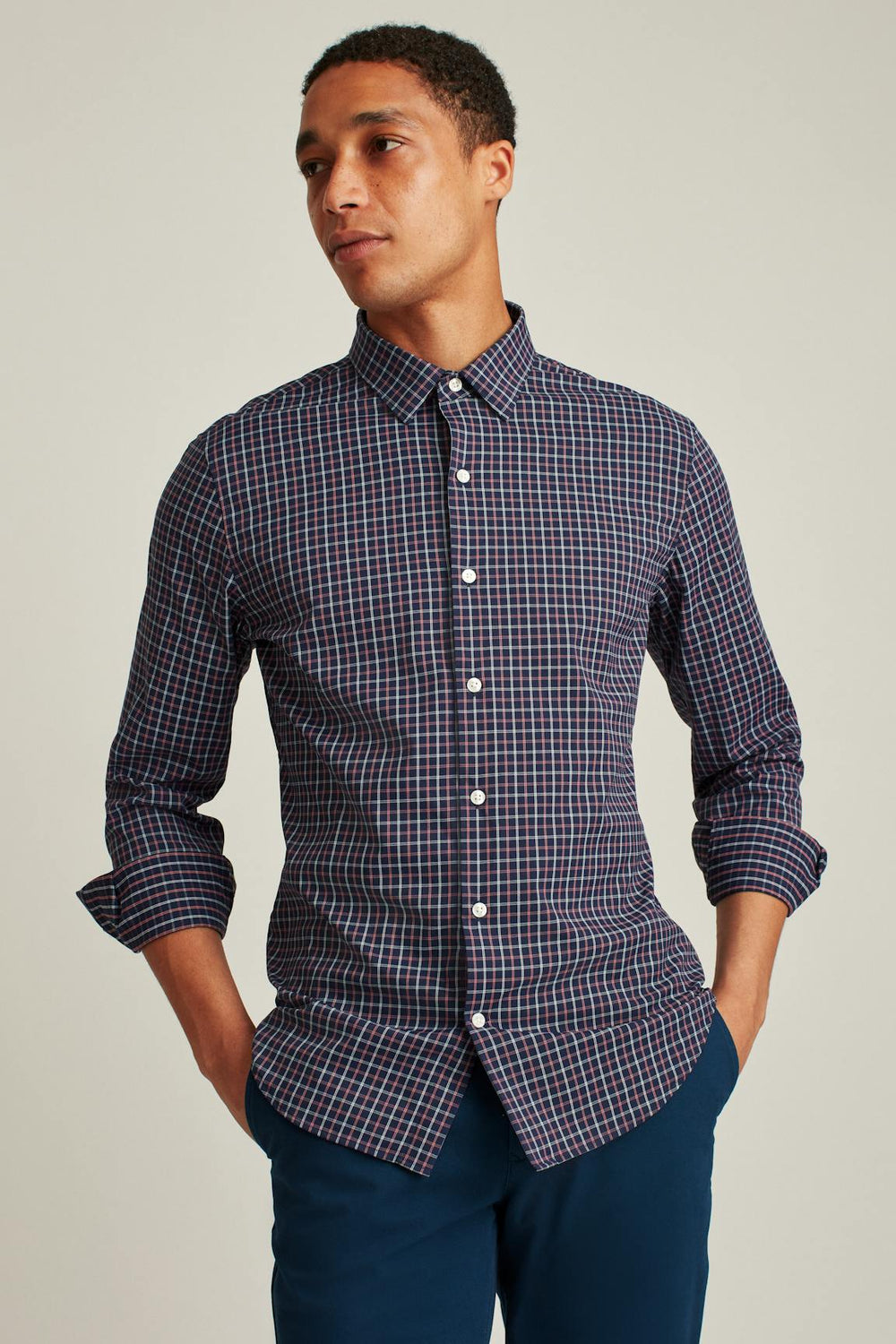 Tech Button Down Shirt
