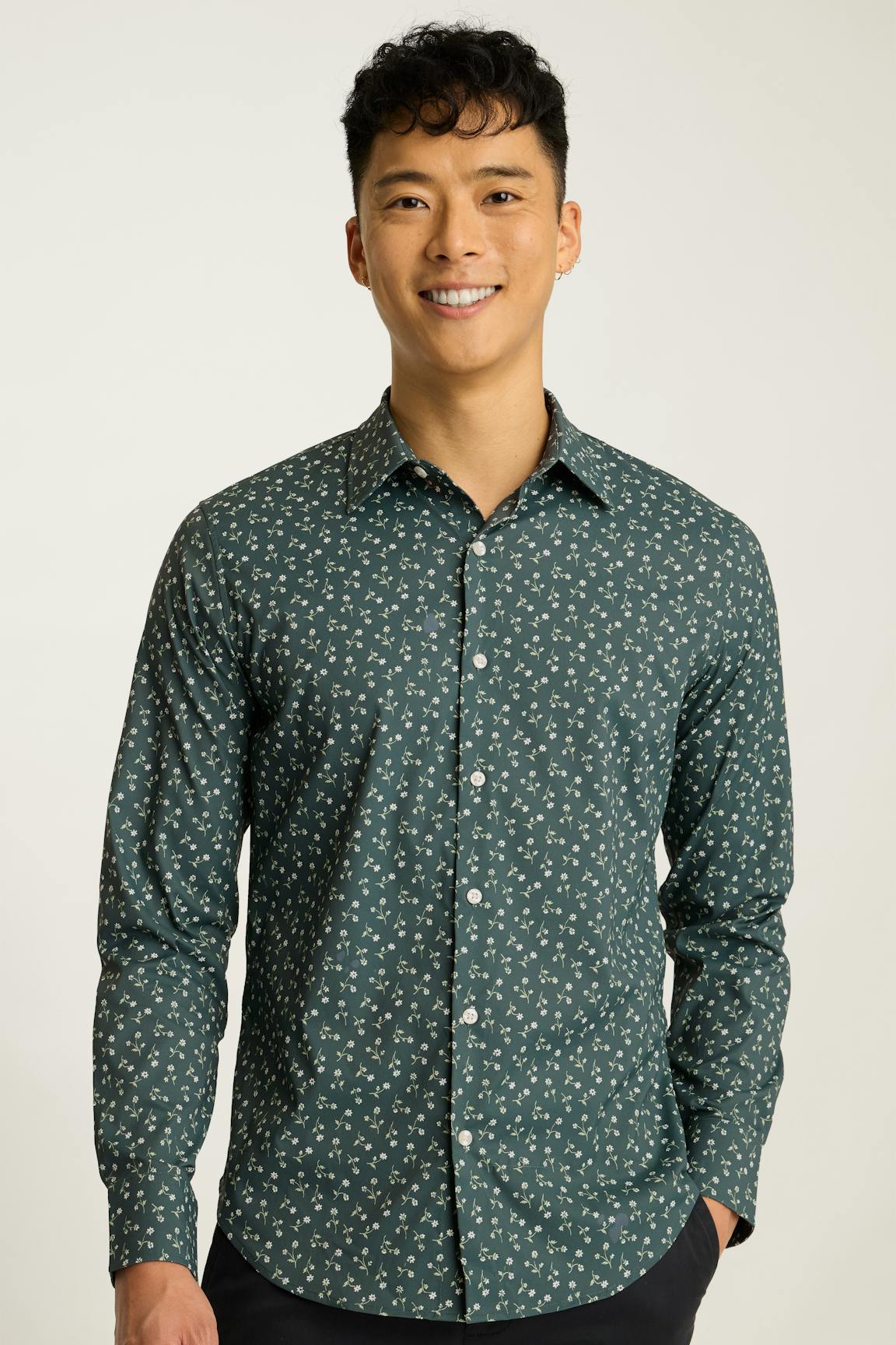 Tech Button Down Shirt