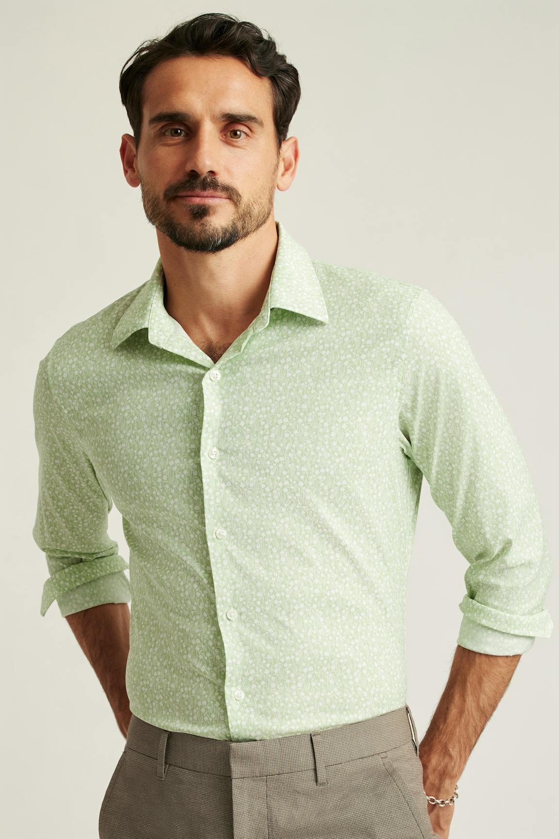 Tech Button Down Shirt