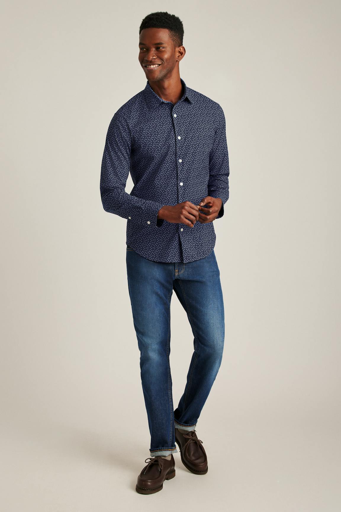 Tech Button Down Shirt