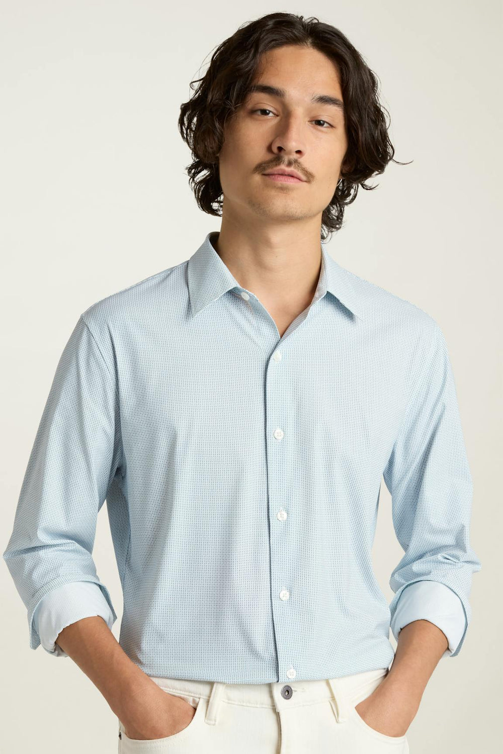 Tech Button Down Shirt