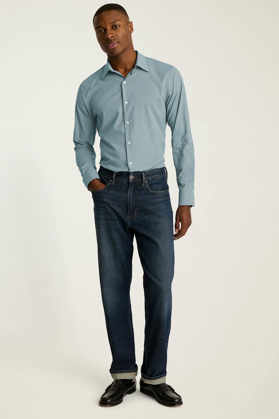 Tech Button Down Shirt