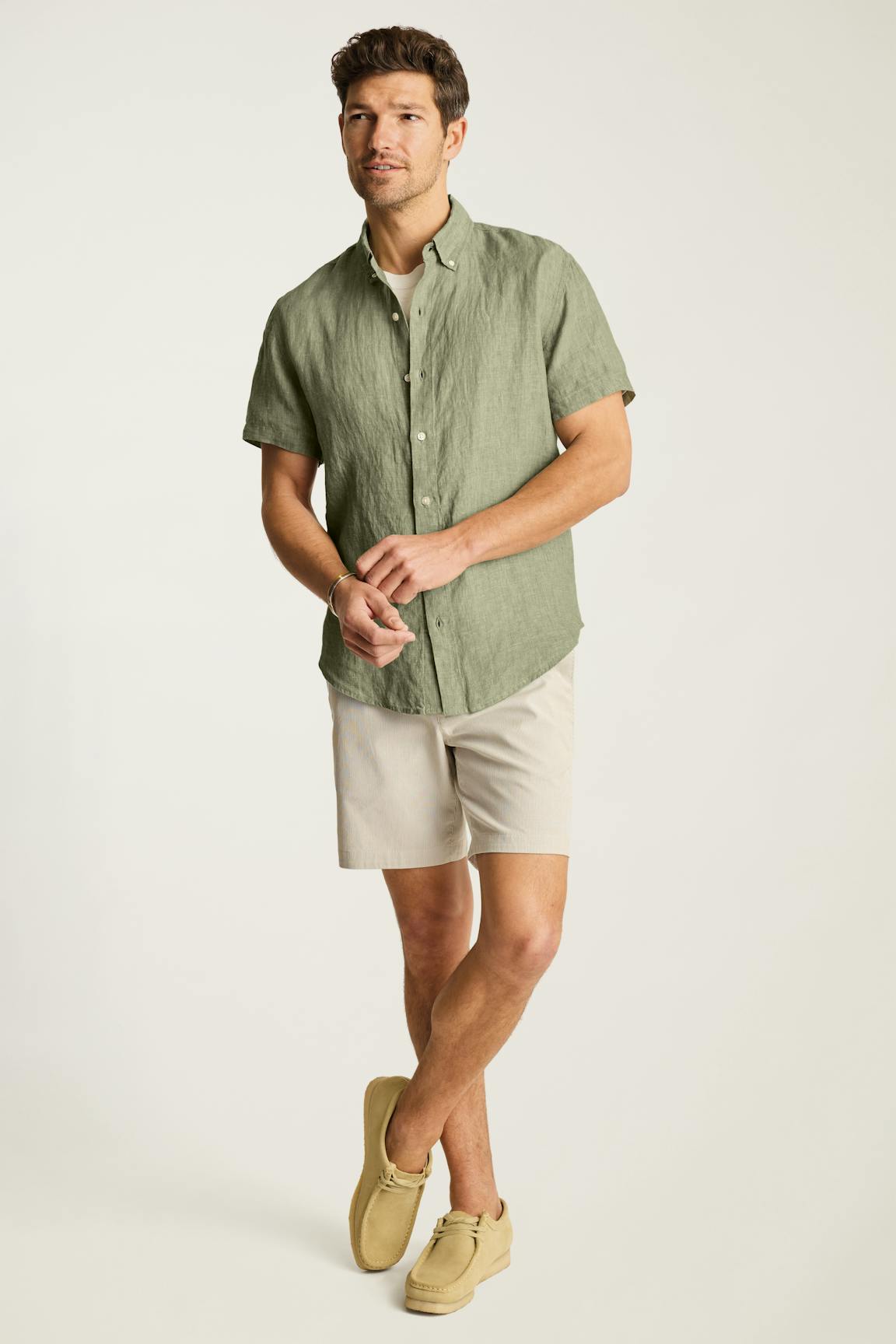 Riviera Linen Short Sleeve Shirt