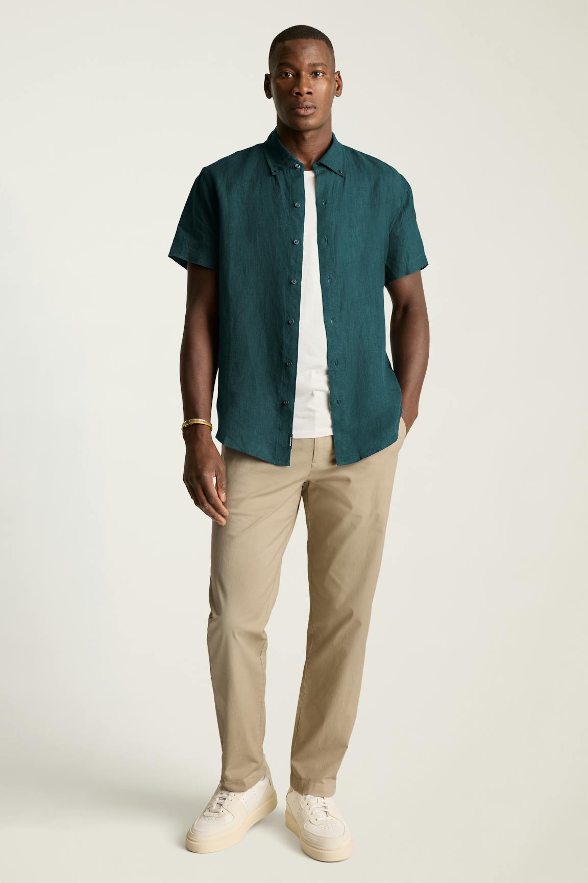 Riviera Linen Short Sleeve Shirt