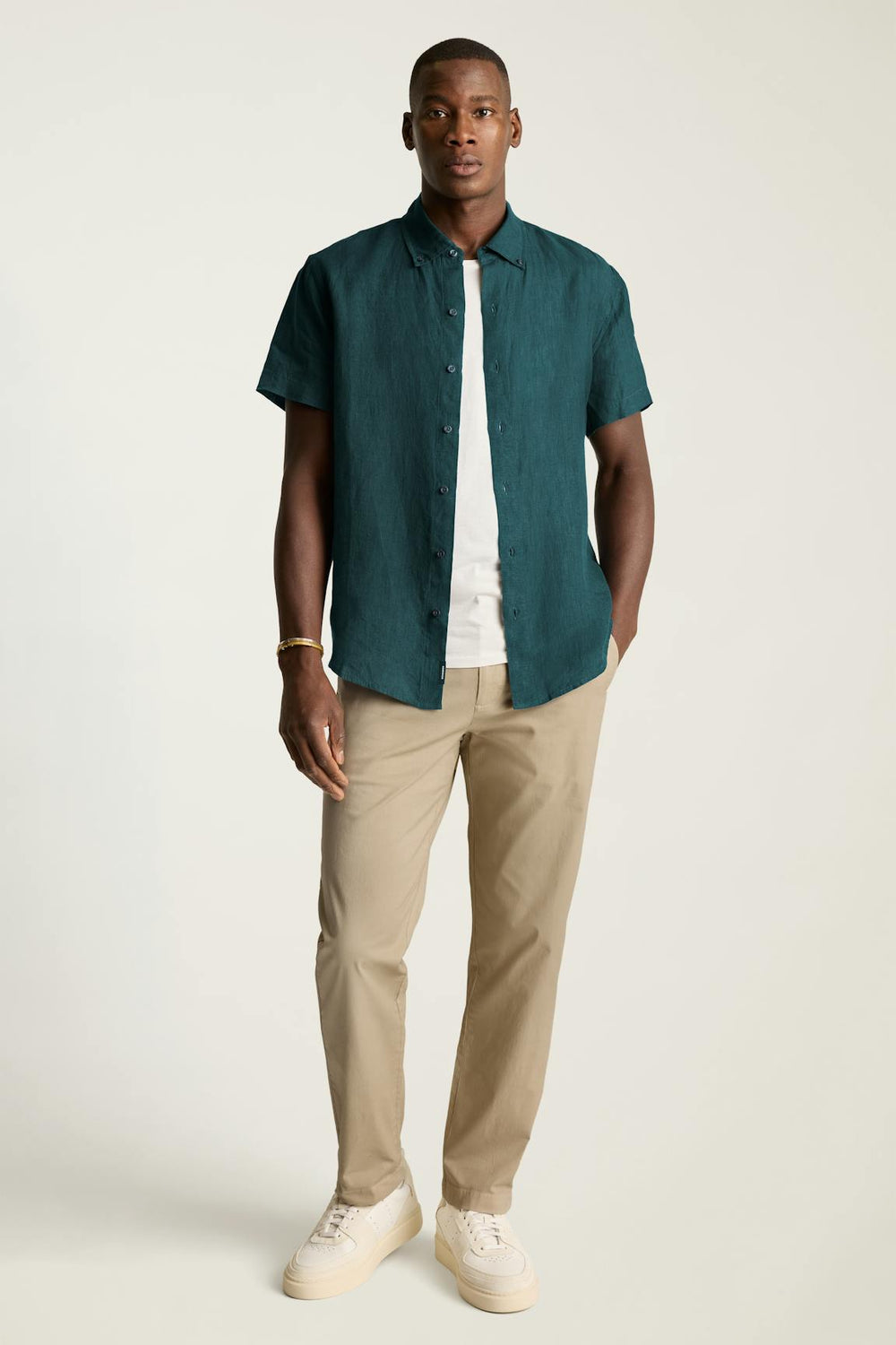 Riviera Linen Short Sleeve Shirt