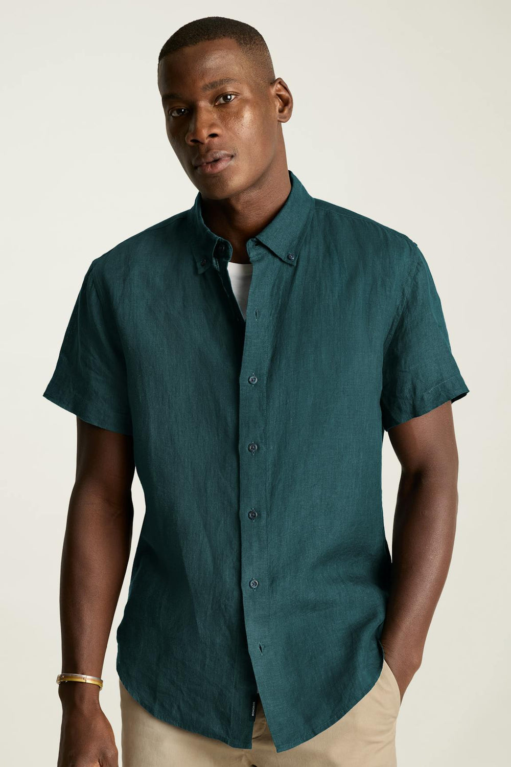 Riviera Linen Short Sleeve Shirt