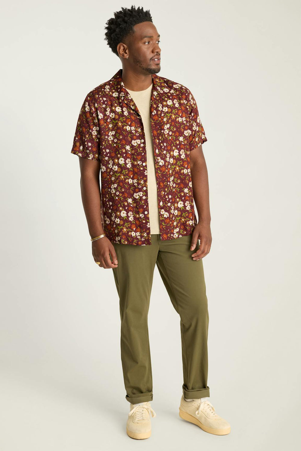 Riviera Silk Blend Cabana Shirt