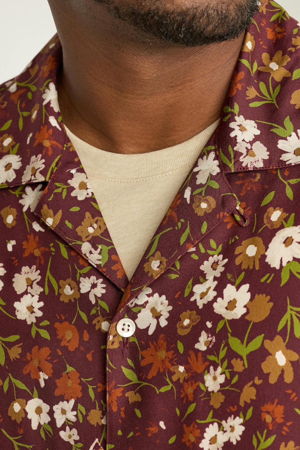Riviera Silk Blend Cabana Shirt