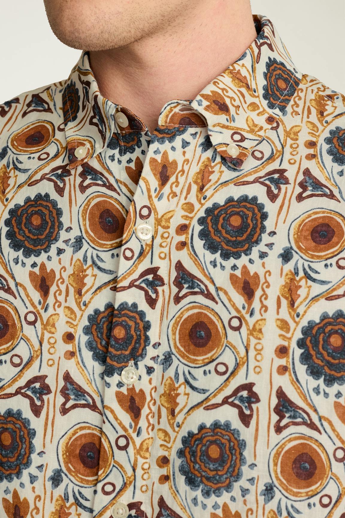 Riviera Linen Short Sleeve Shirt