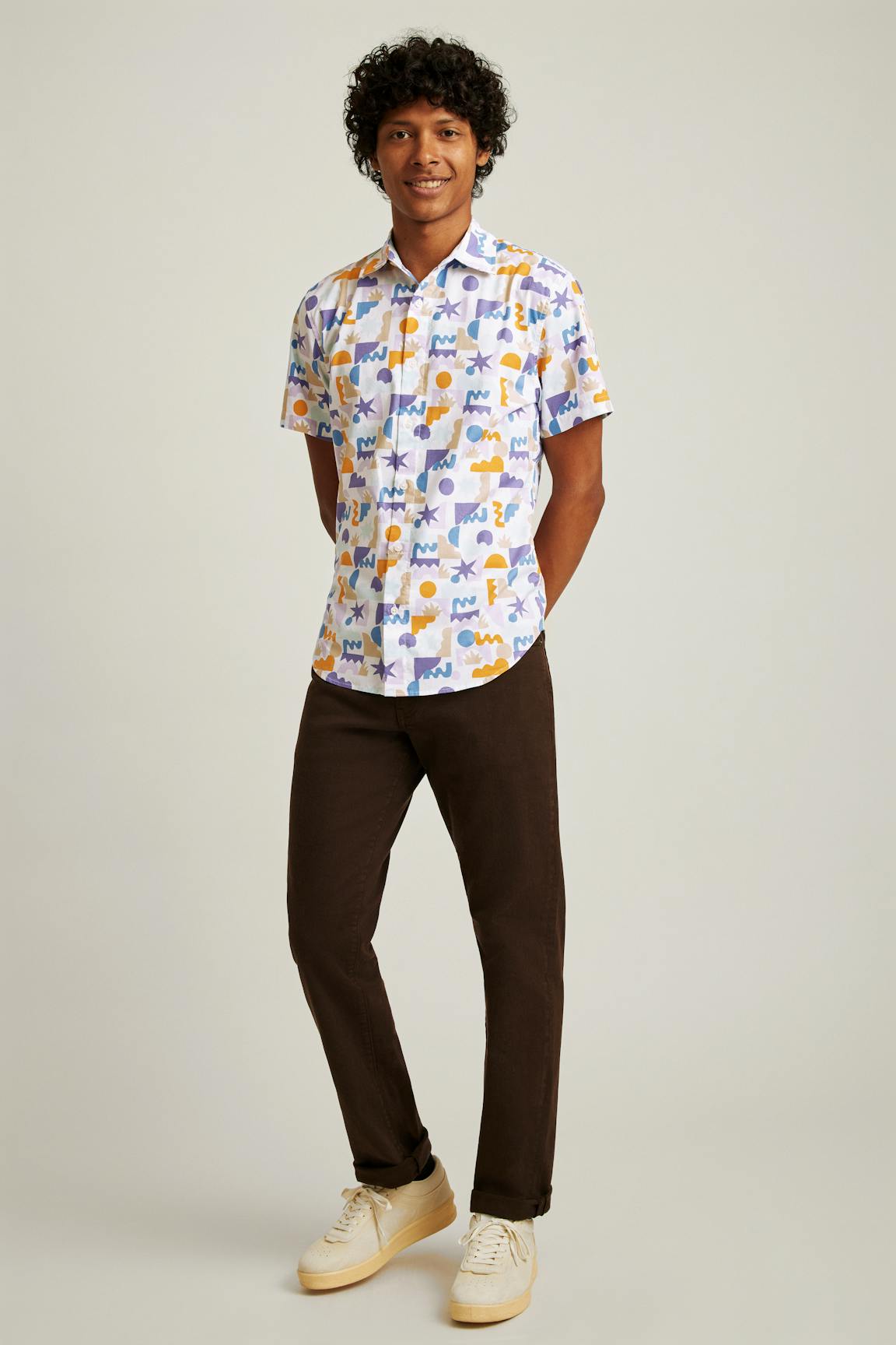 Will Bryant X Bonobos Stretch Riviera Short Sleeve Shirt