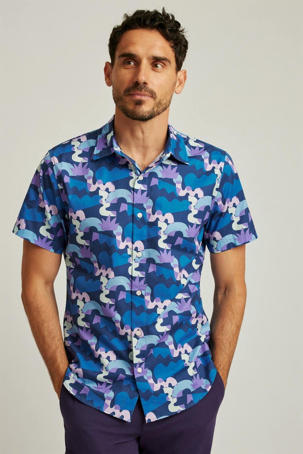 Will Bryant X Bonobos Stretch Riviera Short Sleeve Shirt