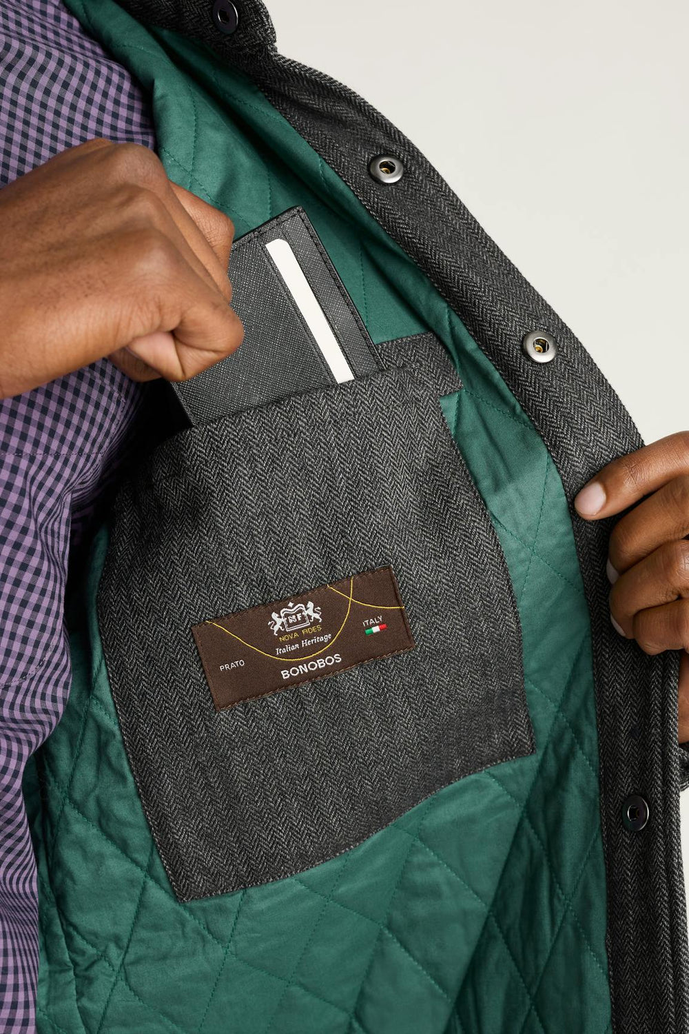 Italian Brushed Twill Shacket