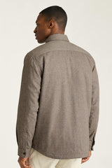 Italian Brushed Twill Shacket