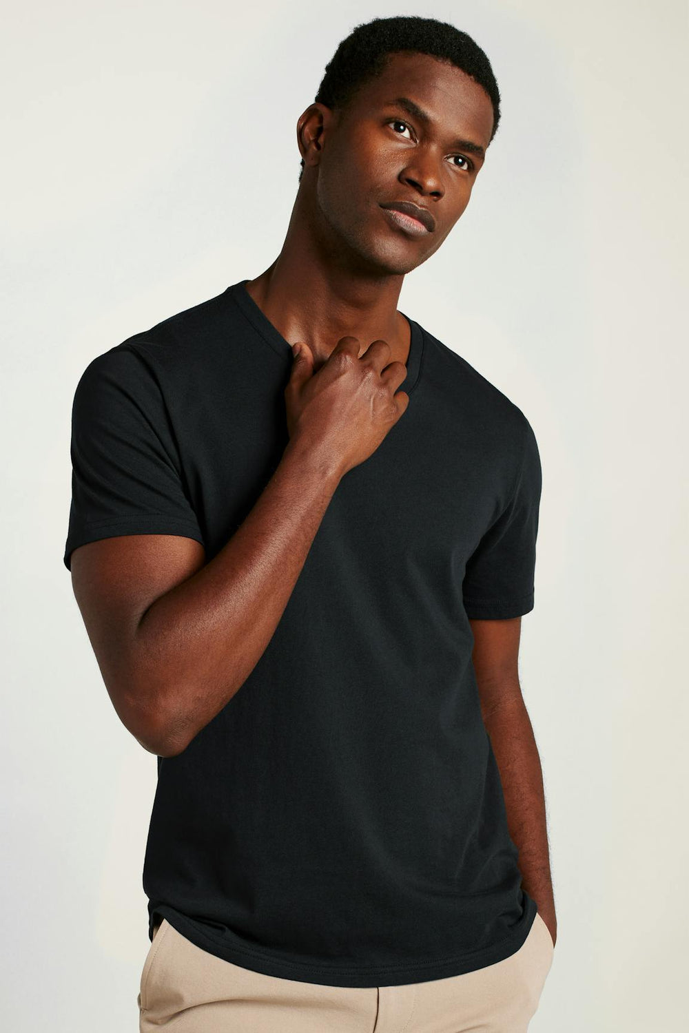 Forever Soft Cotton V-Neck Tee