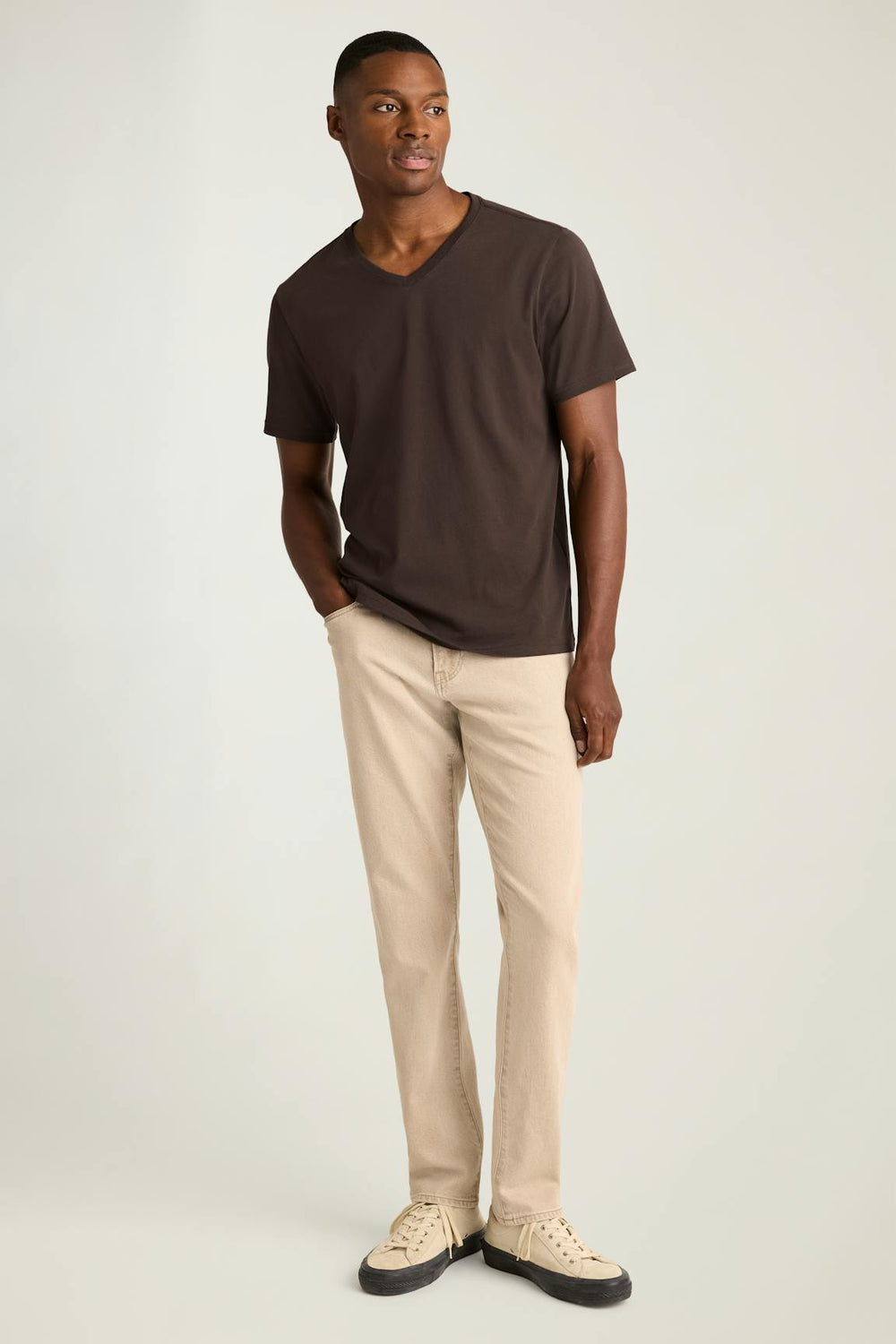 Forever Soft Cotton V-Neck Tee