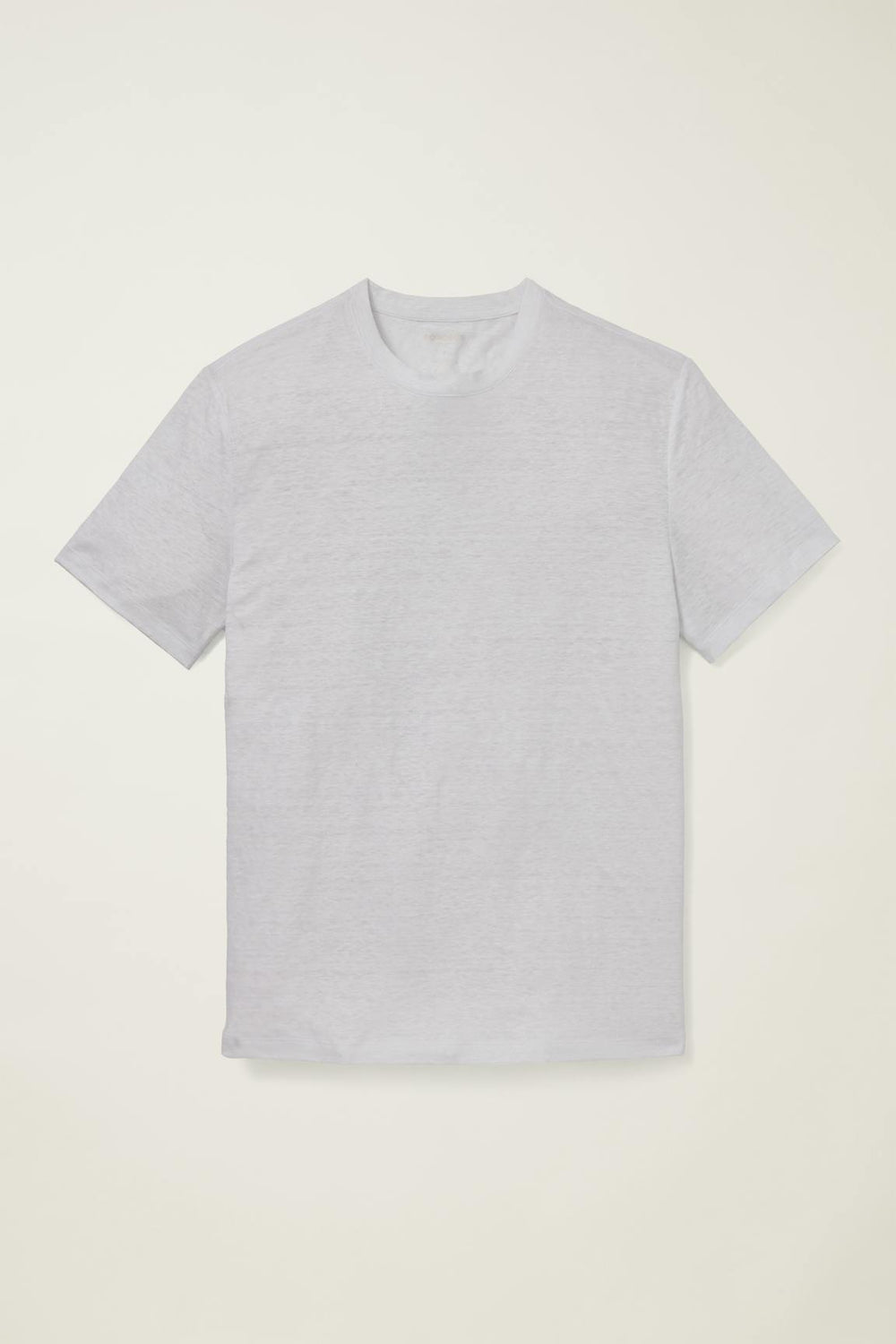 Linen Crew Neck Tee