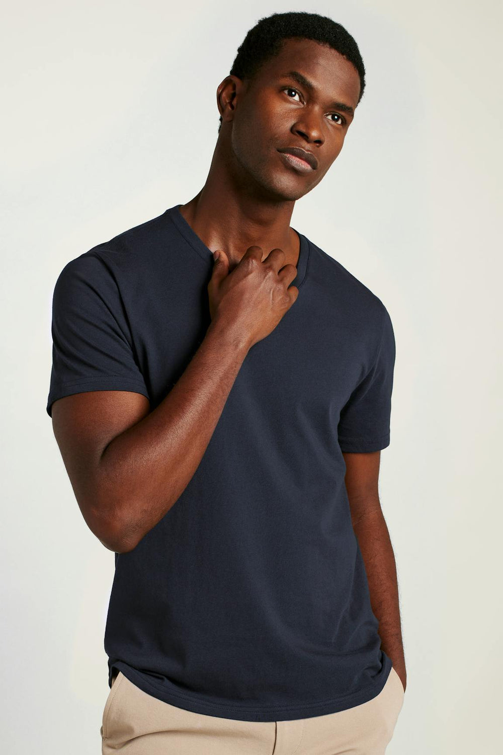 Forever Soft Cotton V-Neck Tee
