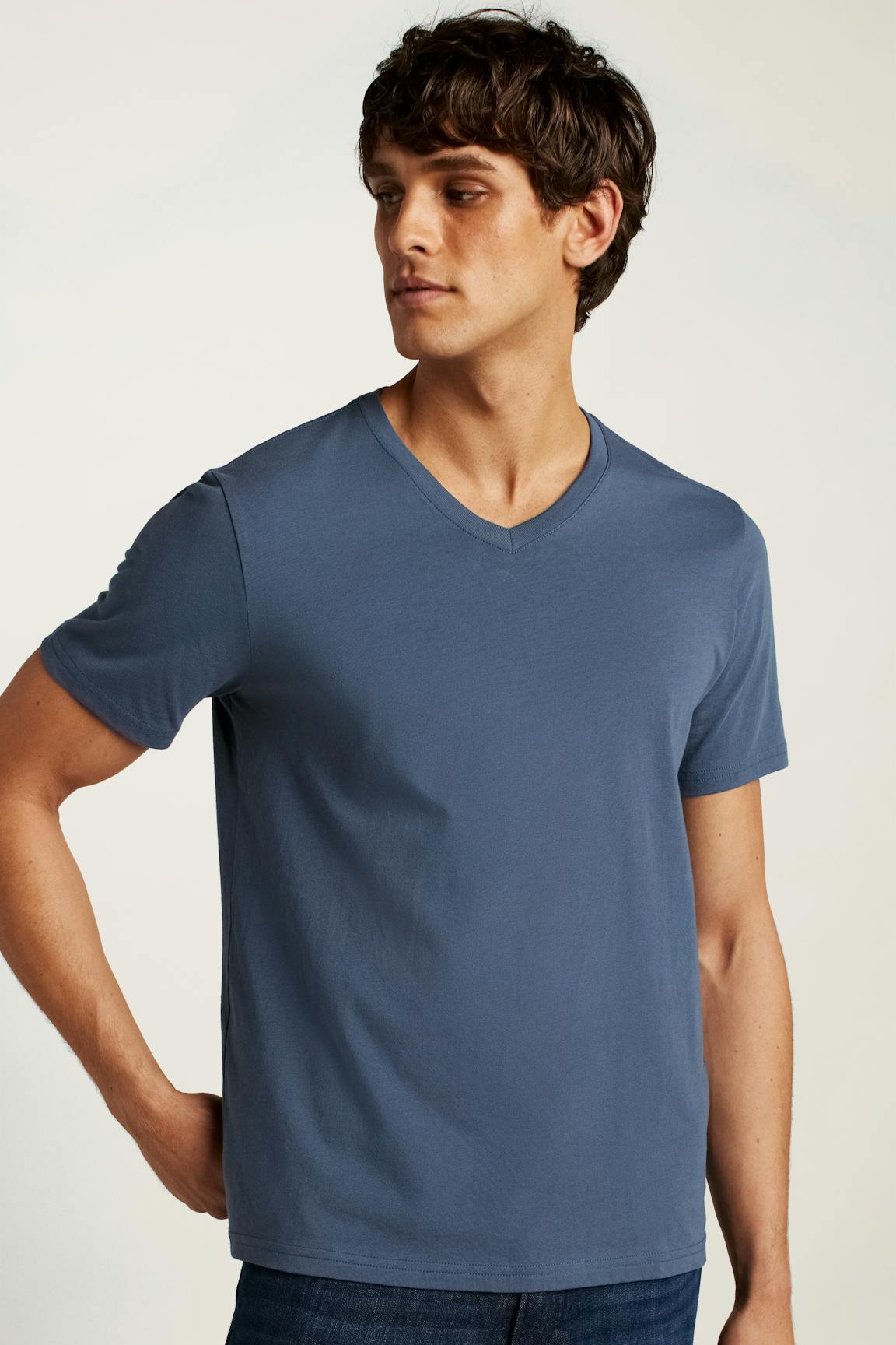 Forever Soft Cotton V-Neck Tee