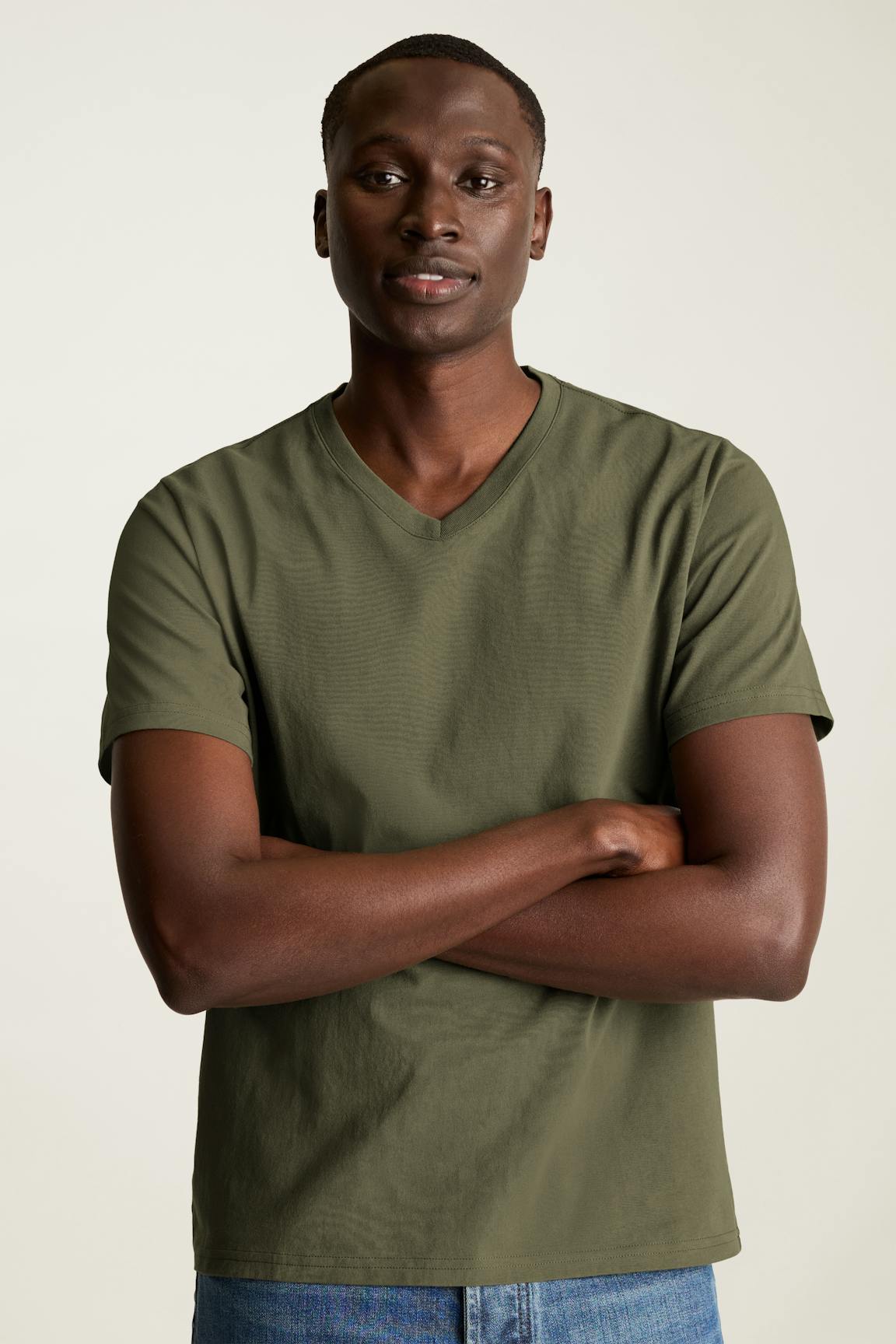 Forever Soft Cotton V-Neck Tee