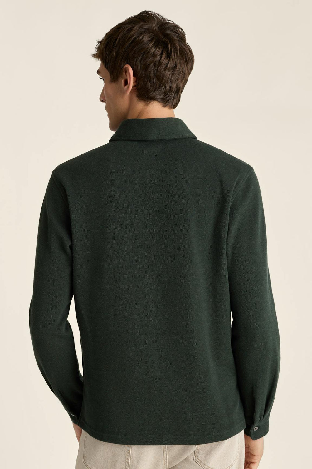 Refined Long Sleeve Polo