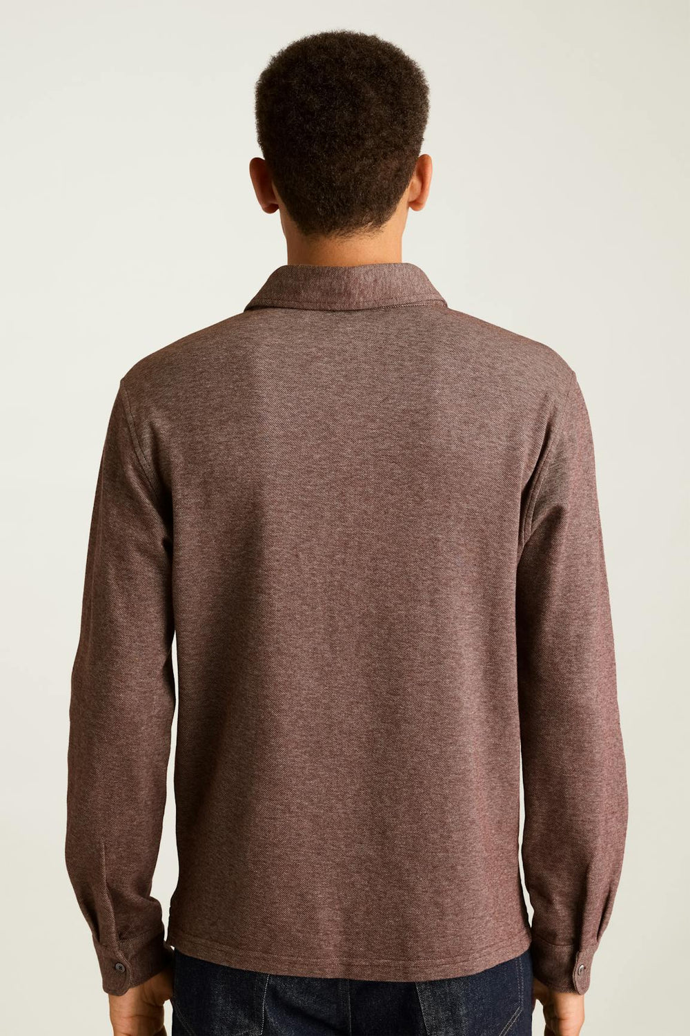 Refined Long Sleeve Polo