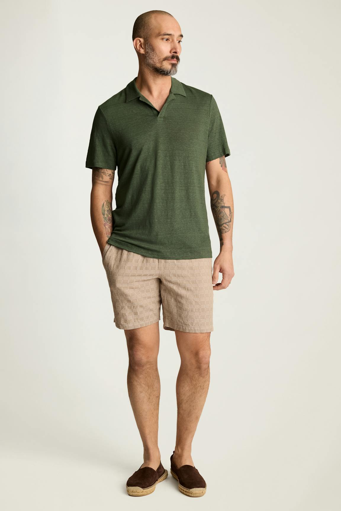 Linen Polo