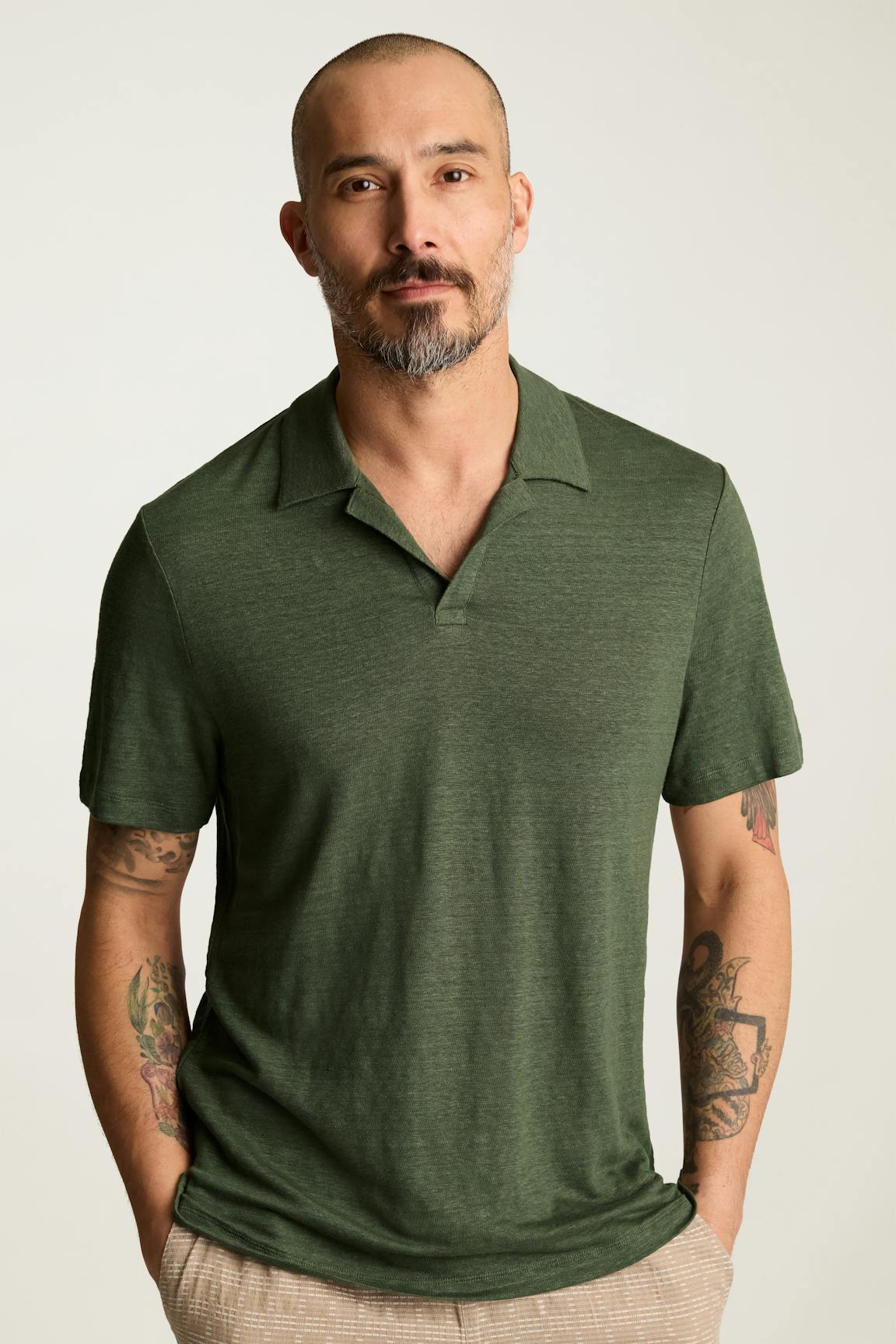 Linen Polo